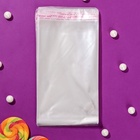 Пакет БОПП с клеевым клапаном, прозрачный для фасовки и упаковки, 12×18/4 см, 25 мкм - Фото 8