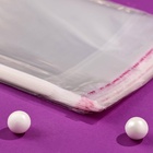 Пакет БОПП с клеевым клапаном, прозрачный для фасовки и упаковки, 12×22/4 см, 25 мкм - Фото 7