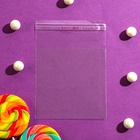 Пакет БОПП с клеевым клапаном, прозрачный для фасовки и упаковки, 10×10/4 см, 25 мкм - Фото 3