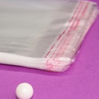 Пакет БОПП с клеевым клапаном, прозрачный, для фасовки и упаковки, 16×20/4 см, 25 мкм - Фото 6