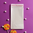 Пакет БОПП с клеевым клапаном, прозрачный для фасовки и упаковки, 12×20/4 см, 25 мкм - Фото 7