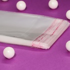 Пакет БОПП с клеевым клапаном, прозрачный для фасовки и упаковки, 8×12/4 см, 25 мкм - Фото 6