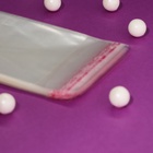 Пакет БОПП с клеевым клапаном, прозрачный для фасовки и упаковки, 8×16.5/3.5 см, 25 мкм - Фото 6