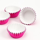 Форма для выпечки и упаковки конфет бумажная UPAK LAND, 3.5×2 см, одноразовая, розовая - Фото 3