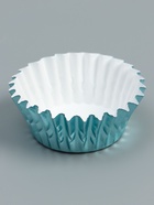 Форма для выпечки кексов бумажная UPAK LAND, 3.5×2 см, одноразовая, голубая - Фото 3