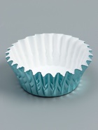 Форма для выпечки и упаковки конфет бумажная UPAK LAND, 3.5×2 см, одноразовая, голубая - Фото 3