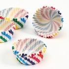 Форма для выпечки кексов бумажная UPAK LAND «Радуга», 3.5×2 см, одноразовая, разноцветная - Фото 2