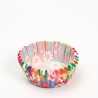 Форма для выпечки и упаковки конфет бумажная UPAK LAND «Ромашки», 3.5×2 см, одноразовая, разноцветная - Фото 2