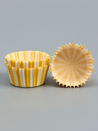 Форма для выпечки кексов бумажная UPAK LAND «Калейдоскоп», 3.5×2 см, одноразовая, жёлтая - Фото 3
