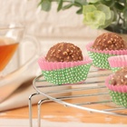 Форма для выпечки и упаковки конфет бумажная UPAK LAND «Сердце», 3.5×2 см, одноразовая, зелёная - Фото 6