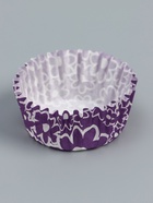 Форма для выпечки кексов бумажная UPAK LAND «Цветочки», 3.5×2 см, одноразовая, фиолетовая - Фото 4