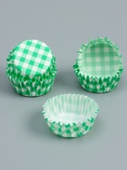Форма для выпечки и упаковки конфет бумажная UPAK LAND «Клетка», 3.5×2 см, одноразовая, зелёная - Фото 4