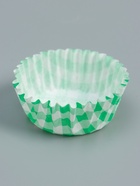 Форма для выпечки и упаковки конфет бумажная UPAK LAND «Клетка», 3.5×2 см, одноразовая, зелёная - Фото 3