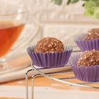 Форма для выпечки и упаковки конфет бумажная UPAK LAND, 3.5×2 см, одноразовая, фиолетовая - Фото 5