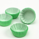 Форма для выпечки и упаковки конфет бумажная UPAK LAND, 3.5×2 см, одноразовая, зелёная - Фото 2