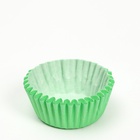 Форма для выпечки и упаковки конфет бумажная UPAK LAND, 3.5×2 см, одноразовая, зелёная - Фото 2