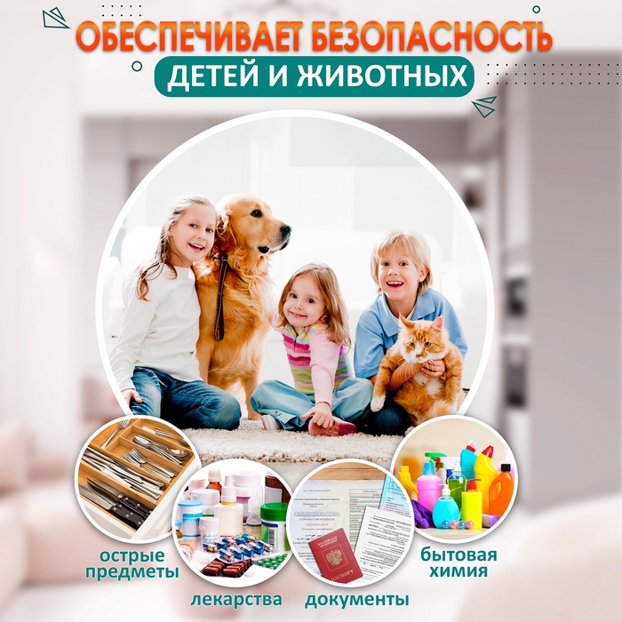 Двойная роликовая защёлка-стопор LOCKLAND, железная, цвет цинк - фото 18546800 Двойная роликовая защёлка-стопор LOCKLAND, железная, цвет цинк - фото 18546800