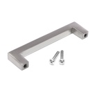 Ручка-скоба CAPPIO SQUARE RSC007, алюминий, м/о 96 мм, цвет серебро 7090566