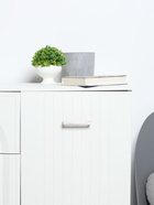 Ручка скоба CAPPIO, алюминий, м/о 96 мм, цвет серебро - фото 809219993