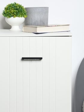 Ручка-скоба CAPPIO SQUARE2 RSC007, алюминий, м/о 96 мм, цвет черный 7090569