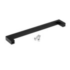 Ручка-скоба CAPPIO SQUARE RSC007, алюминий, м/о 160 мм, цвет черный 7090571 - фото 10624811