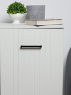 Ручка-скоба CAPPIO SQUARE RSC008, нержавеющая сталь, м/о 128 мм, цвет черный - Фото 1