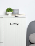 Ручка скоба CAPPIO, м/о 128 мм "Ветка", цвет черный - фото 809116410