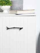 Ручка скоба CAPPIO, м/о 128 мм "Ветка", цвет черный - фото 809116411