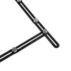 Складная линейка ТУНДРА, для позиционирования отверстий при сверлении, 6 углов, 25-45-60 - Фото 8