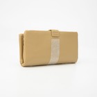 Кошелёк женский на кнопке, цвет горчичный 7522528