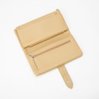 Кошелёк женский на кнопке, цвет горчичный 7522528