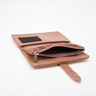 Кошелёк женский на кнопке, цвет розовый - фото 45923103