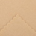 Плед флисовый «Экономь и Я», бежевый, 150×180 см, плотность 160 г/м² - Фото 3