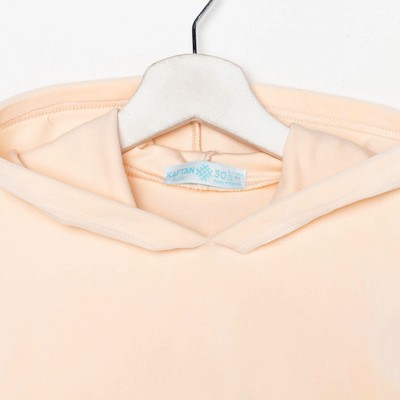 Костюм детский (толстовка, брюки) KAFTAN: Soft plushy, размер 34 (122-128 см), цвет молочный