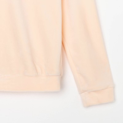 Костюм детский (толстовка, брюки) KAFTAN: Soft plushy, размер 34 (122-128 см), цвет молочный