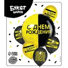 Набор воздушных шаров «С Днём Рождения», пати, латекс, фольга, 6 шт. 7394875 - фото 16153377