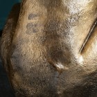 Фигура гипс «Лев сидящий», чёрное золото, 40×25×55 см - Фото 6