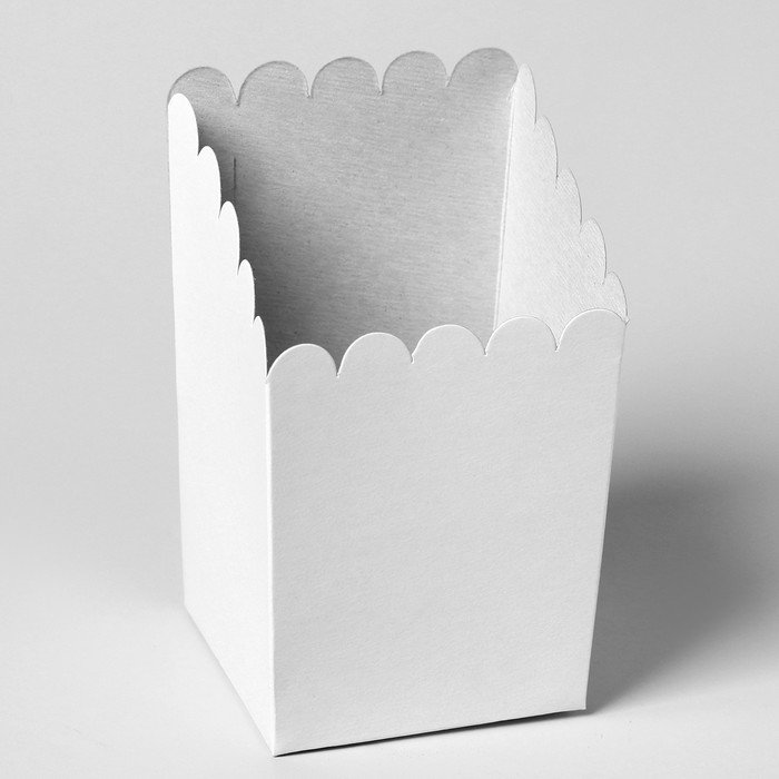 Коробка для картофеля фри "Стакан", белая, 200 г - Фото 1