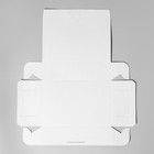 Коробка с замком, белая,15 х 10 х 4 см - Фото 4