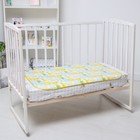 Клеёнка - наматрасник 70х100 см., с резинками-держателями, цвет желто-синий - фото 21422384