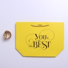 Пакет подарочный, упаковка, «You are the best», 19 х 20 х 9 см - фото 6505975
