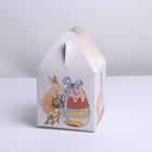 Коробка кондитерская, упаковка, «Счастливой Пасхи», 14 х 14 х 14 см - Фото 2