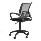 Кресло офисное «Бюрократ» CH-695NLT TW-01, сиденье TW-11, сетка/ткань, с подлокотниками, на колёсиках, цвет чёрный - Фото 3