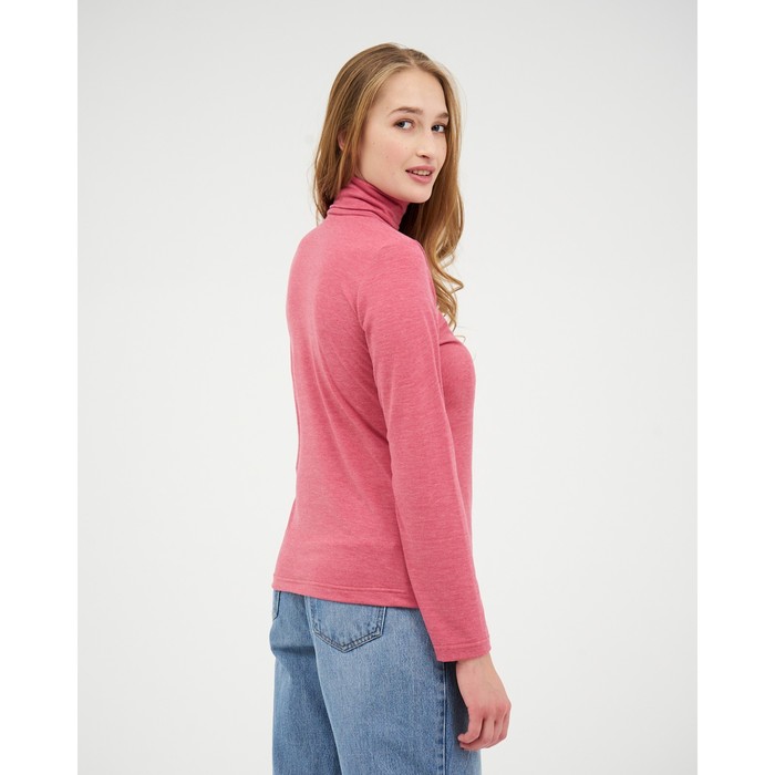 Водолазка женская, цвет коралл, размер 46 51962