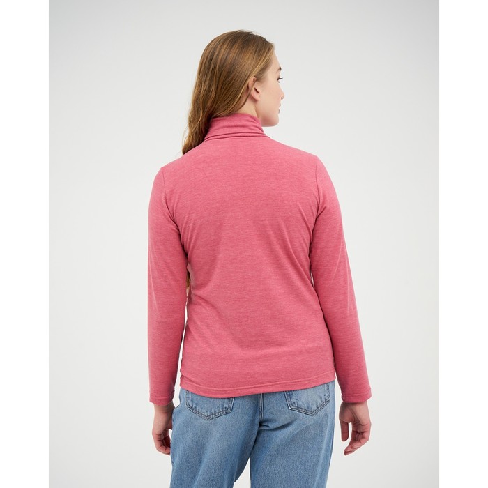 Водолазка женская, цвет коралл, размер 46 51962