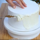 Фальшярус для торта круглый, d=18 см, h=10 см, цвет белый - Фото 5