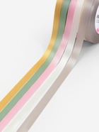 Атласная лента, набор 5 шт. «Тёплый день», 10 мм, 23±1 м - фото 59773734