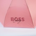 Зонт-наоборот Lady boss, 8 спиц, d =108 см, цвет розовый, механический - Фото 3