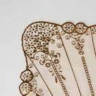 Салфетка ажурная для стола «Лучи», 84×40 см, ПВХ, цвет золотой - Фото 3