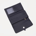 Кошелёк на магните, цвет чёрный - Фото 3